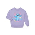 thumbnail image 5 of Stitch Kids Graphic Fleece Crewneck Sweatshirt, Sizes 4-18, 5 of 7