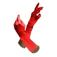 thumbnail image 2 of Gravity Threads Gants en Satin Opéra au-Dessus du Coude 14,7 Pouces Rouge, 2 of 2