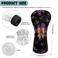 thumbnail image 6 of Yuyamidu Bow Golf Club Covers Waterproof Golf Head Covers Driver Covers Purple Butterfly Fariway Wood Headcover Hybrid Covers PU Leather Golf Headcover for Women, 6 of 7