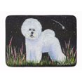 thumbnail image 1 of Carolines Treasures SS8143RUG Bichon Frise Machine Washable Memory Foam Mat, 1 of 4
