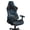 Blue Golden Marble, variant on FUIALDOLG Purple Marble Texture Office Chair Cover Modern Gaming Chair Cover with Armrest Pad Washable Furniture Protector Slipcover Zipper Removable Gamming Chairs Covers Anti Dirty Scratch Proof
