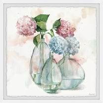 Marmont Hill Chrysanthemums Framed Wall Art, 12" x 12"