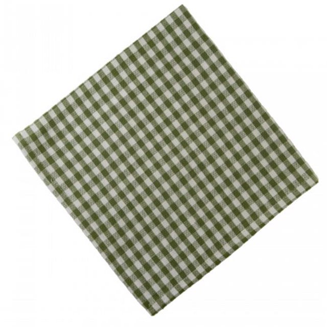 MJs M. Trading AG-20293S-4 Serviettes & 44; Toro Chèque Vert - Ensemble de 4