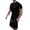 Black, variant on California Graphic Short Sets for Men Short Sleeve Crewneck T Shirt and Shorts 2 Piece Matching Set Mens Summer Outfits