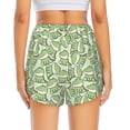 thumbnail image 4 of Haiem Cute Crocodile Women's 2 in 1 Running Shorts - Lightweight Athletic Workout Gym Yoga Breathable Sports Shorts Liner with Phone Pockets-Large, 4 of 9