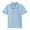 Blue, variant on Trendy Tops Girls Casual Collar Pullover Top Fashion Basic Striped Short Sleeve T-Shirt Girls Shirts Size 2-15