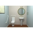 thumbnail image 5 of Ponte Giulio G25JAS07W1 36 in. Contractor Series White Grab Bar, 5 of 7