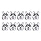 thumbnail image 1 of 10 Uds DIY hecho a mano forma de perro costura bordado parches de tela accesorios de ropa, 1 of 9