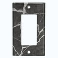 thumbnail image 5 of Metal Light Switch Plate Outlet Cover (Image of Marble Black MAR004), 5 of 13