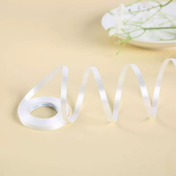 10M Balloon Ribbon*1 Roll 10M Balloon Ribbon Wedding Decoration Party Pull Flag Alphabet Banner Decorative Ribbon Rope Tie Diy Knitting Diy
