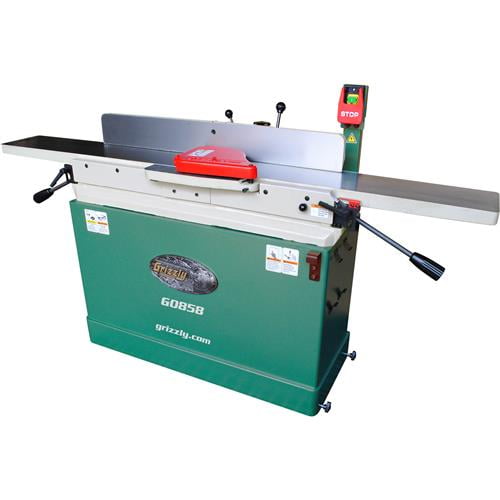 Grizzly Industrial G0858 8" x 76" Parallelogram Jointer with Helical