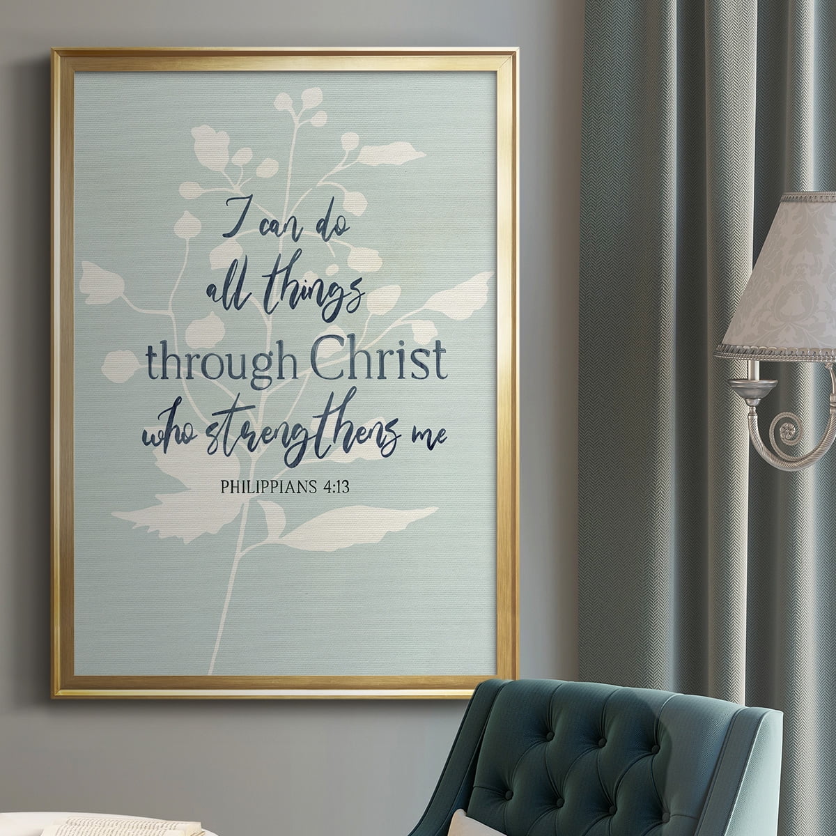 I Can Do All Things Premium Classic Framed Print - Ready to Hang