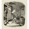 thumbnail image 2 of Posterazzi DPI1860271LARGE The Burglary. From the Book the Adventures of Oliver Twist by Charles Dickens Poster Print, 26 x 30, 2 of 4