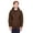 Sport Dark Brown, variant on Youth Zone HydroSportâ„¢ Heavyweight Pullover Hooded Sweatshirt - SPORT DARK BROWN - S