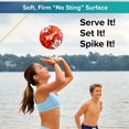 thumbnail image 2 of Aqua Jr. G'ripped Airmesh Volleyball - Red, 2 of 8
