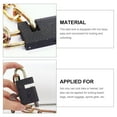 thumbnail image 3 of Yueyihe Motorcycle Car Chain Lock Bike Locks Travel Square Iron, 3 of 6