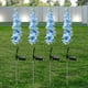 thumbnail image 4 of 4 Uds Delphinium luces solares de jardín IP65 impermeable al aire libre Solar Delphinium luz LED para decoración de Patio y regalo para la madre, 4 of 6