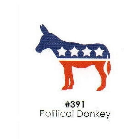 Political Donkey Cake Decoration Edible Frosting Photo Sheet