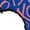 ROYAL BLUE, variant on Peanuts - Snoopy Woodstock Xo Heart - Men's Short Sleeve Graphic T-Shirt