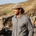 thumbnail image 2 of Newsboy Hats for Men Flat Cap Cotton Adjustable Breathable Irish Cabbie Ivy Driving Hunting Hat, 2 of 7