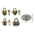 thumbnail image 5 of Lightweight Hasps Lock Secure Jewelry Storage Lock Simple use & long Service Lock Vintage Lock for Jewelry Storage, 5 of 21