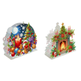 thumbnail image 1 of Acrílico Doble Cara Navidad 5D DIY Diamante Arte Papel Toalla Almacenamiento Estante, 1 of 7