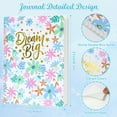 thumbnail image 4 of LQQBOX DIY Journal Kit, Gifts for Girls Age of 8 9 10 11 12 13 Years Old, Stationery Set, Scrapbook & Diary Supplies Set, Art Supplies for Teenage Girls, Birthday Gifts Ideas for Girls, Blue, 4 of 7