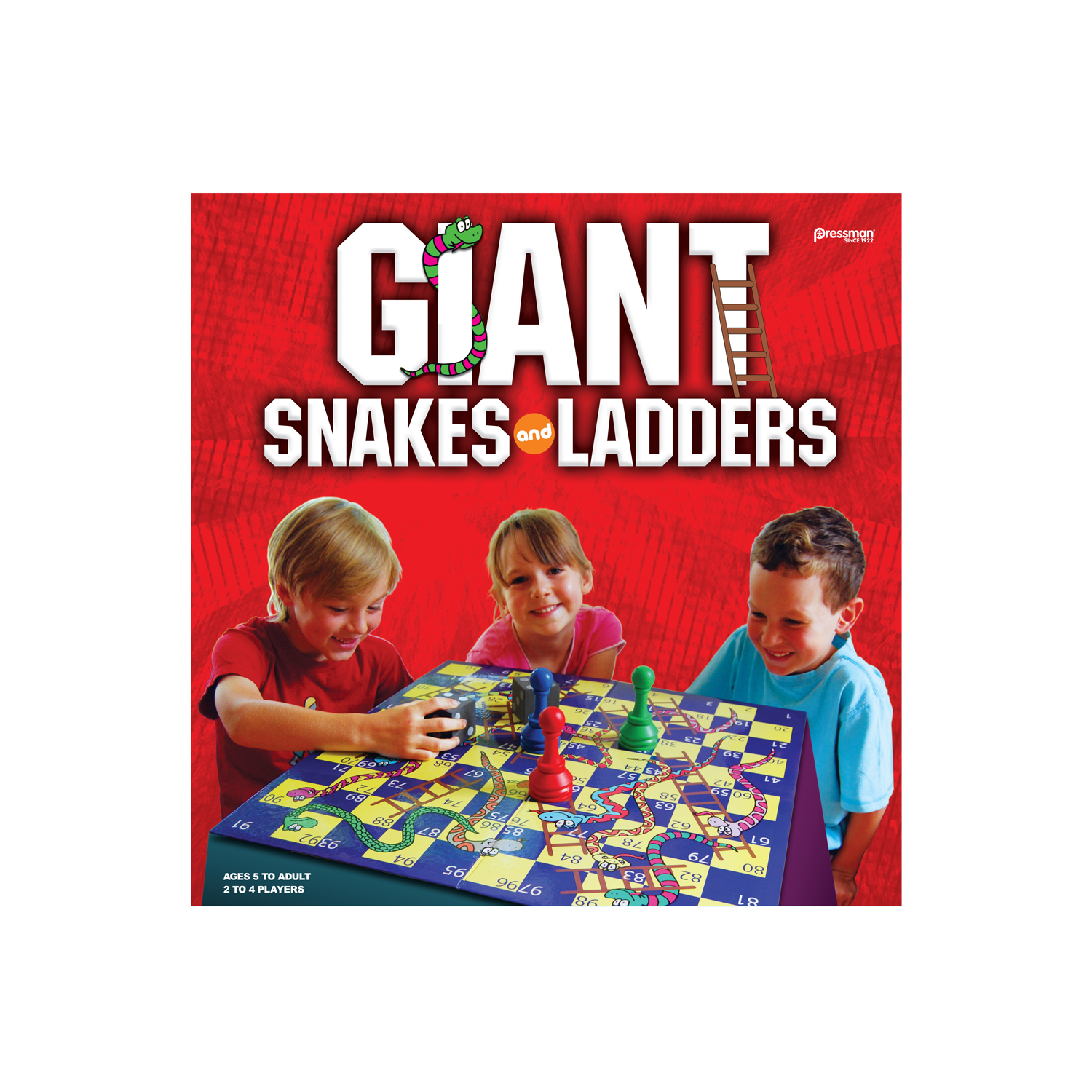 Pressman Toys - Giant Snakes and Ladders Game - image 4 of 4