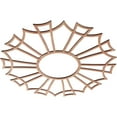 thumbnail image 2 of Ekena Millwork 22"OD x 7 3/4"ID x 3/8"T Augustus Wood Fretwork Pierced Ceiling Medallion, Cherry, 2 of 3