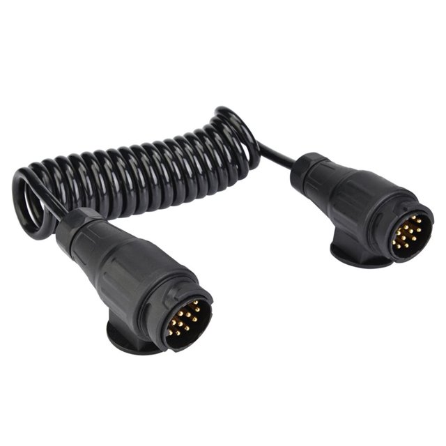 Adaptador De Conector De Cable De Resorte De Cableado De Enchufe De Remolque De 13 Pines Para Caravana De Remolque Guardurnaity VI003466-00