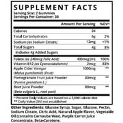 (5 Pack) Be Vital Keto ACV Gummies - Supplement for Weight Loss - Energy & Focus Boosting Dietary Supplements for Weight Management & Metabolism - Fat Burn - 300 Gummies