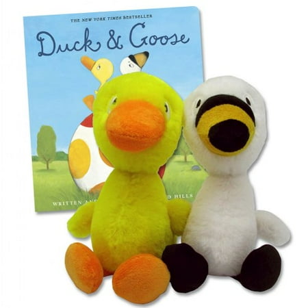 Balance Board Plush - Duck & Goose Plush and Board Book Set