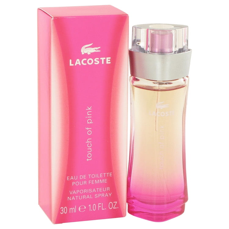 Lacoste Touch Pink de Toilette Perfume Women, 3 Oz Full Size - Walmart.com