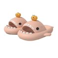 thumbnail image 1 of High-quality Sharkicks Basic - Tiger Figurine Shark Slides Yellow Shark Slides Slippers Super Soft Comfy Anti-slip, 1 of 4