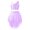 Purple, variant on Alvivi Kids Girls Lyrical Latin Modern Dance Outfits Sequins Camisole Crop Top Mesh Skirt Set