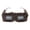 3, variant on Vintage Props Oversized Furry Frame Sunglass Lightweight Plush Polarized Lens For Birthday Girl Fashion Shades