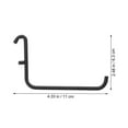 thumbnail image 3 of 2pcs Pegboard Hook Organizer Board Pegboard Shelving Hooks for Garage Organization, 3 of 5