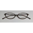thumbnail image 2 of New Vera Wang V11 Womens/Ladies Cat Eye Full-Rim Brown Sophisticated Classy Stunning Cat Eye Frame Demo Lenses 51-16-140 Eyeglasses/Eyewear, 2 of 8