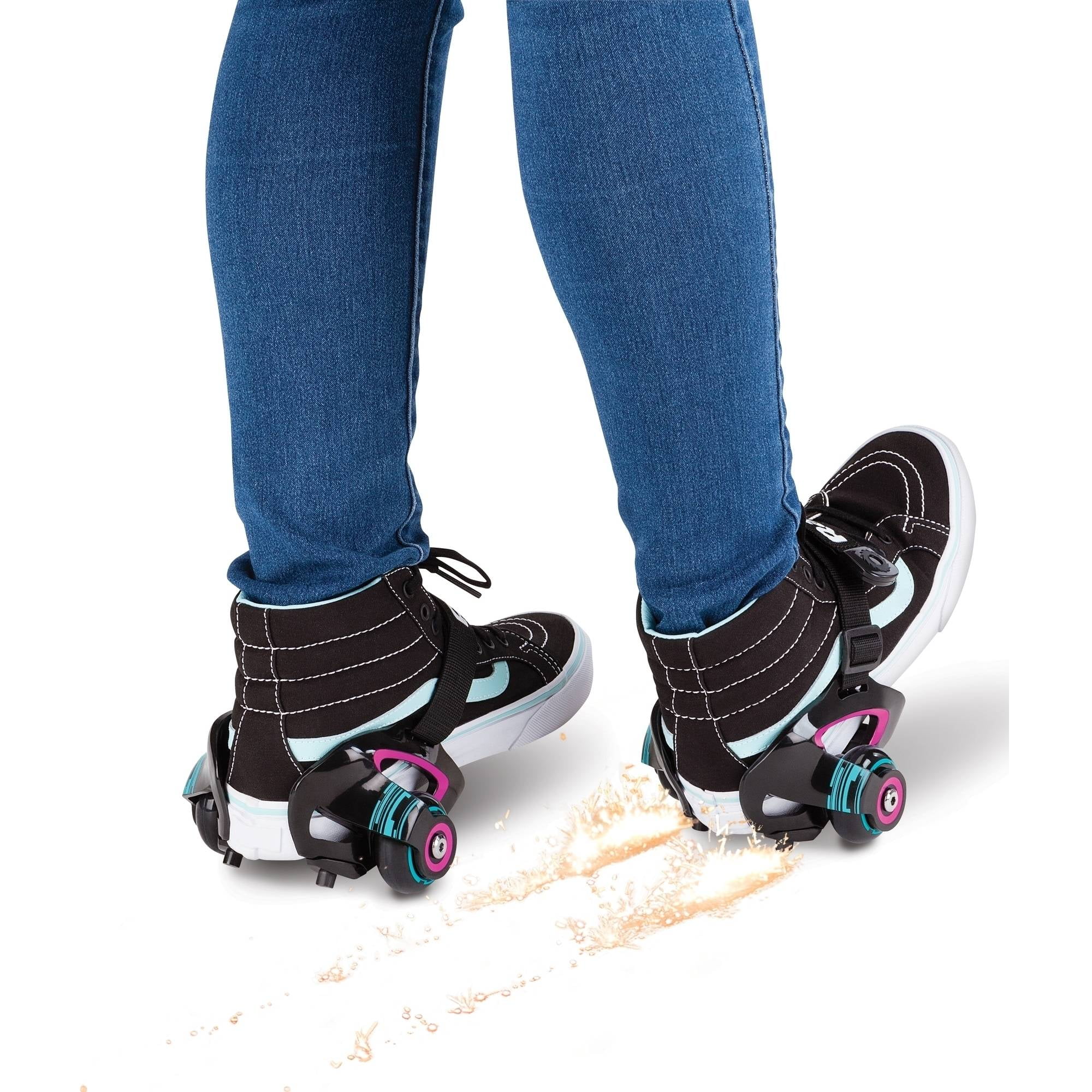 roller skates that you attach to your shoes