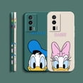 thumbnail image 5 of Case For Redmi K60E K60 K50 K40S K40 K30 9A 9 8A 8 10 Pro 4G 5G Colour Simple Liquid silicone Case Cute DONALD Daisy Mouse, 5 of 5