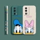 thumbnail image 5 of Case For Redmi K60E K60 K50 K40S K40 K30 9A 9 8A 8 10 Pro 4G 5G Colour Simple Liquid silicone Case Cute DONALD Daisy Mouse, 5 of 5
