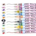 thumbnail image 1 of 12 Colors Colorful Nail Pen DIY Handmade Nail Flower Needle Pen Hook Pen Greeting Card Nail Graffiti Pen (0.5mm Tip), 1 of 5