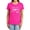 Hot Pink, variant on I Speak Parseltongue Women's T Shirt, Carolina Blue, Large