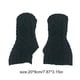 thumbnail image 2 of Qarigey 1 par de guantes sin dedos, ropa de punto, mitones con orificio para el pulgar, calentadores de manos, regalos de navidad, accesorios de guantes y mitones negro Qarigey AP009708-02B, 2 of 6