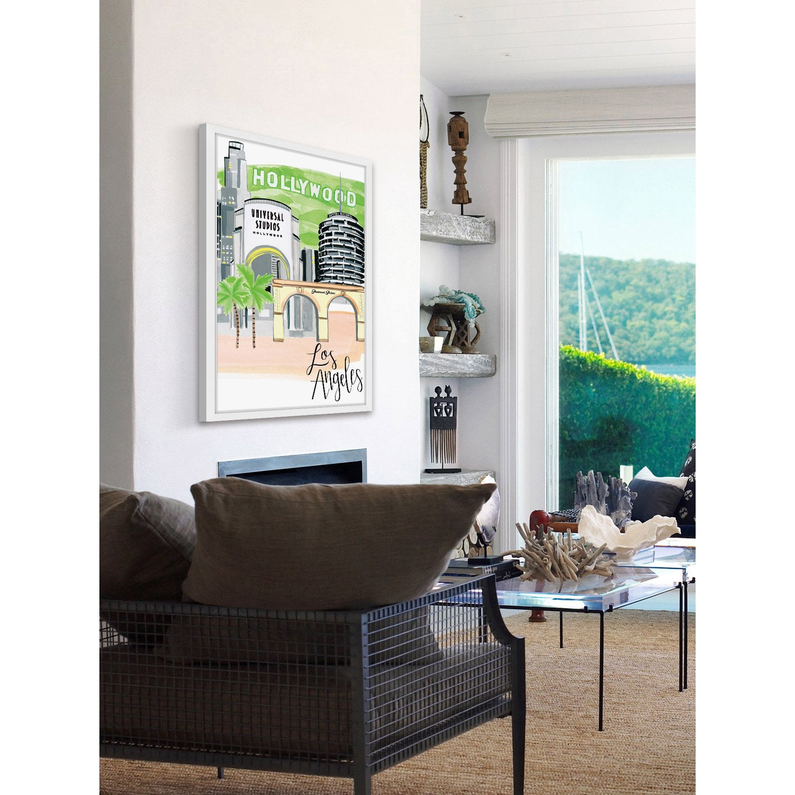 Marmont Hill "City" by Molly Rosner Framed Painting Print