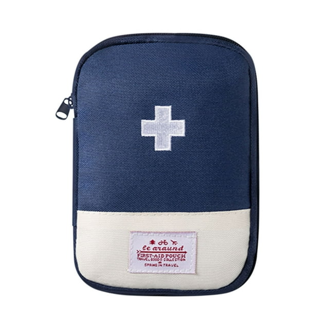 Ohufall Large Capacity Emergency Medical Bag Portable First Aid Storage Bag For Home Business Trips