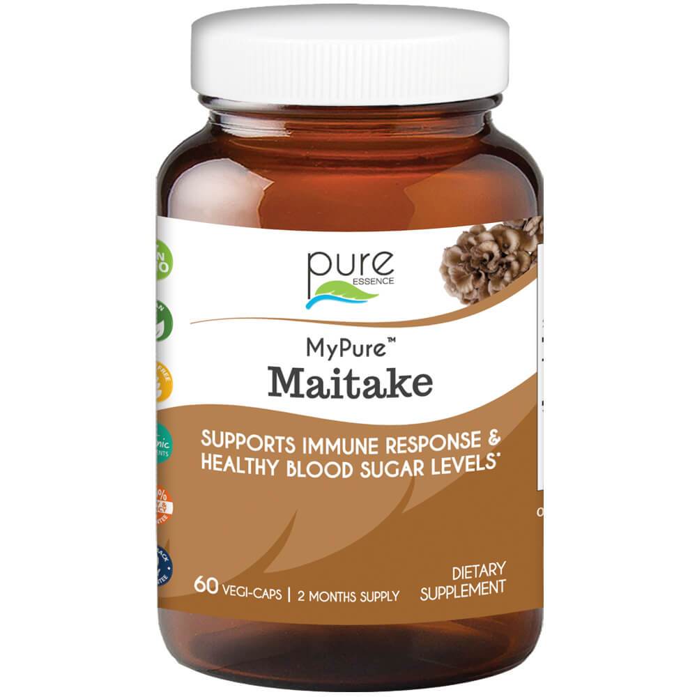 MyPure Maitake Organic Mushroom Supplement by Pure Essence 100 Real