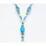 Lillian Rose 2 Aqua Barefoot Sandals Jewelry
