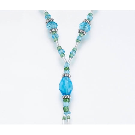 Lillian Rose 2 Aqua Barefoot Sandals Jewelry