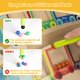 thumbnail image 5 of Juego de rompecabezas de madera Magnetic Color & Number Maze Montessori, 5 of 7